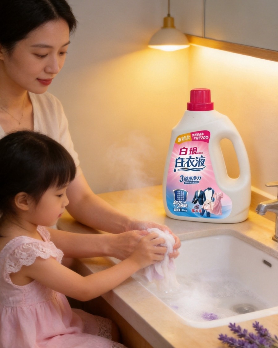 瓶装洗衣液